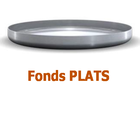 Fonds fondsplats Fonds bombés acier pour brasero et BBQ professionnels