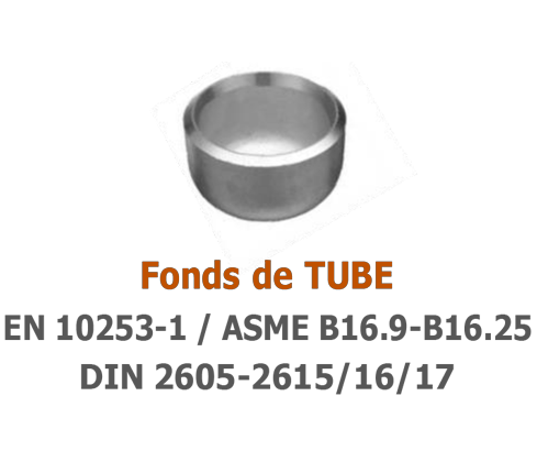 Fonds tube Fonds bombés acier pour brasero et BBQ professionnels